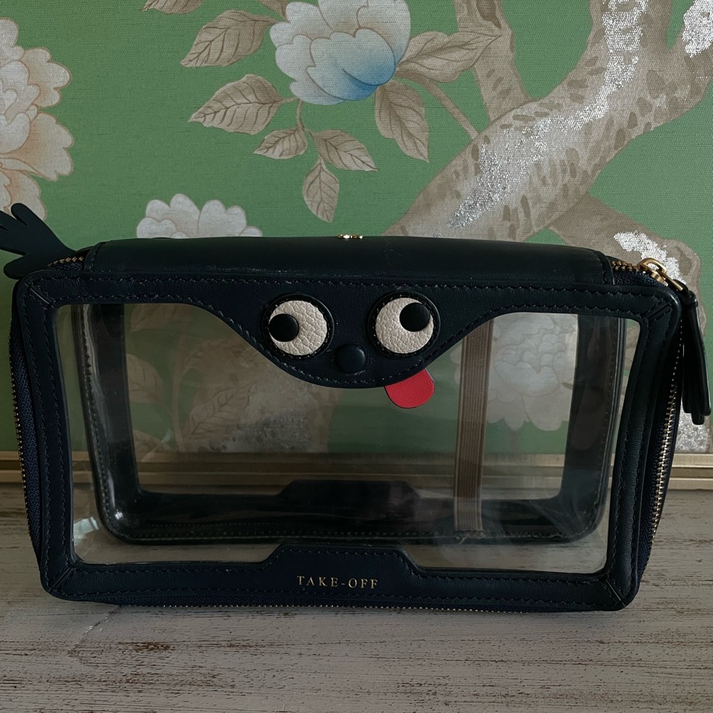 Anya Hindmarch in-flight pouch
